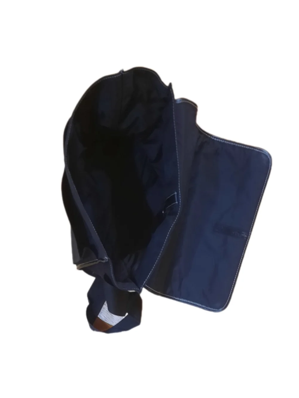 Kenneth Cole New York Faux Suede Messenger Bag, Size 15
